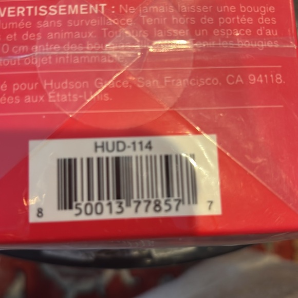 Hudson Grace Winter candle BNWT - Picture 5 of 5